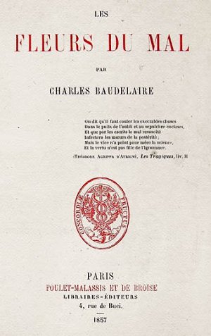 Fleurs du Mal » Baudelaire, Charles